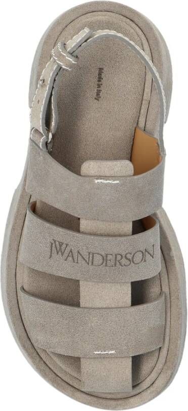 JW Anderson Suede platform schoenen Gray Dames