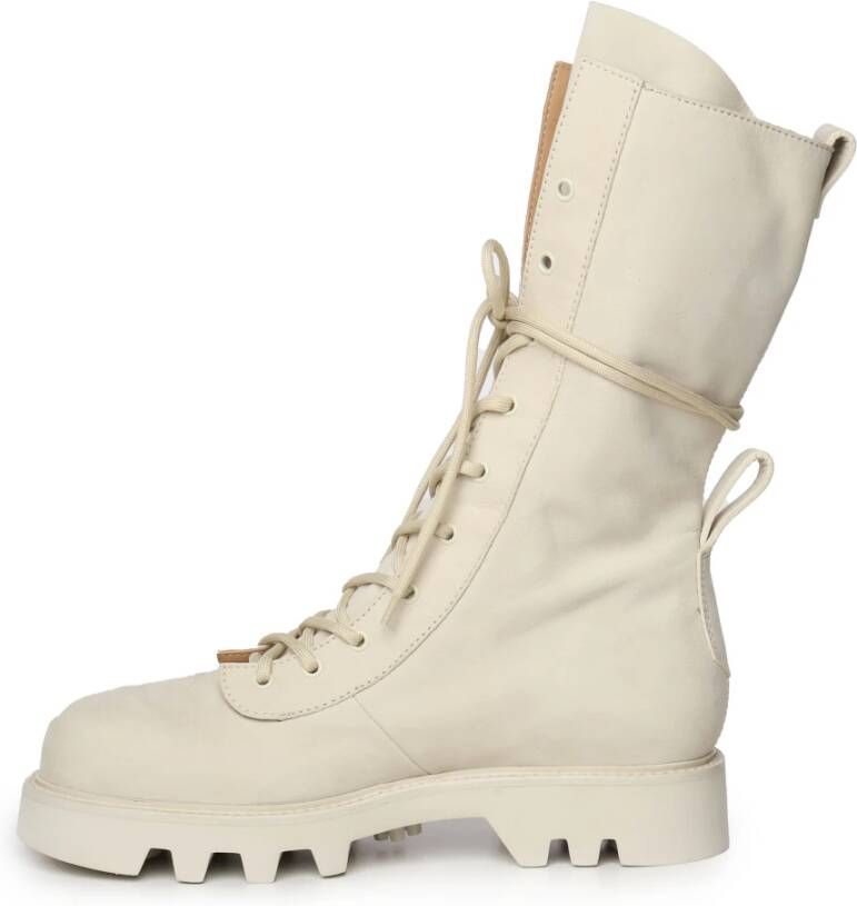 JW Anderson Witte Veterschoenen Italiaans Gemaakt White Heren