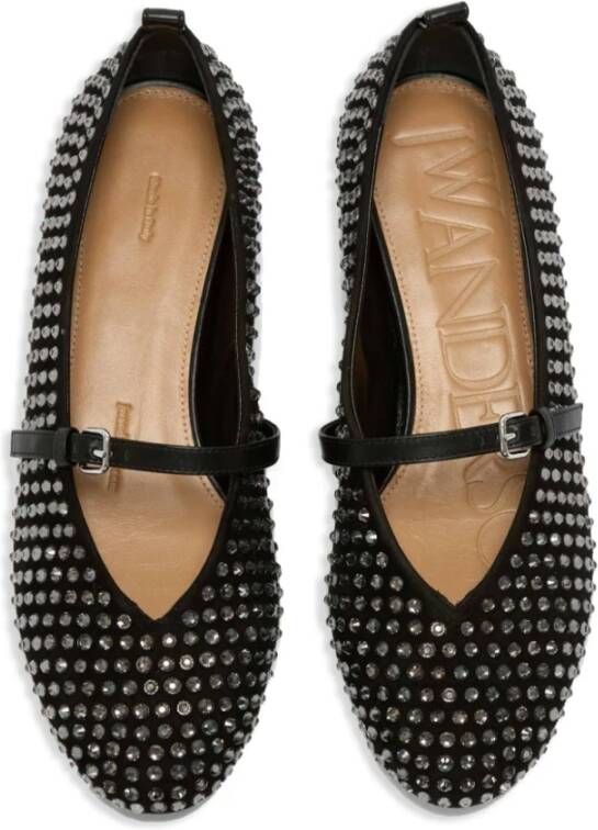 JW Anderson Zwarte Ballerina's voor Vrouwen Black Dames