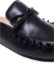 JW Anderson Zwarte leren sandalen met strikdetail Black Dames - Thumbnail 4