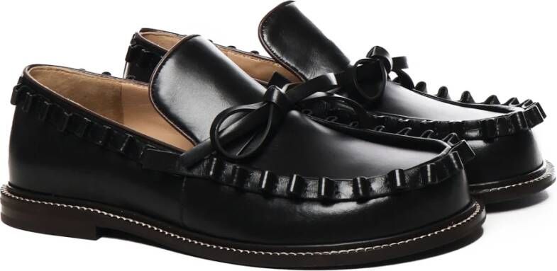 JW Anderson Zwarte platte schoenen Black Heren