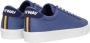 K-way Blauwe Leren Lage Tennis Sneakers Blue Heren - Thumbnail 7