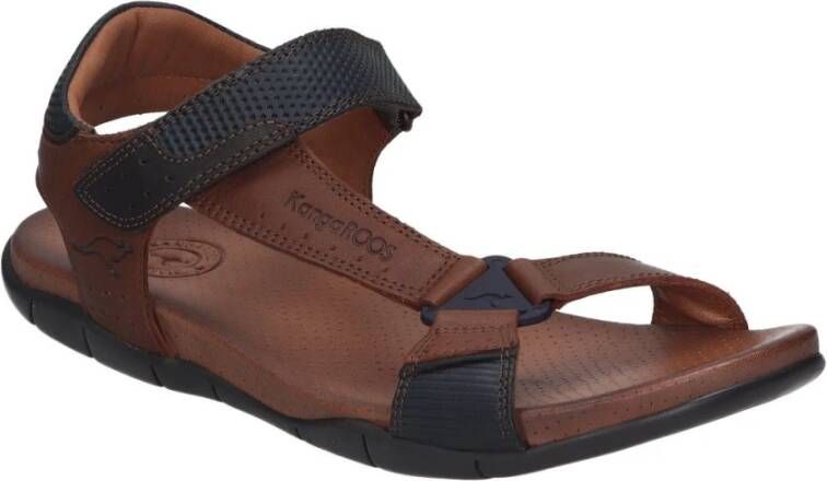 Kangaroos Heren Sandalen Brown Heren