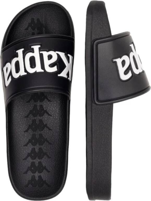 Kappa Comfortabele Slides voor dagelijks gebruik Black Dames