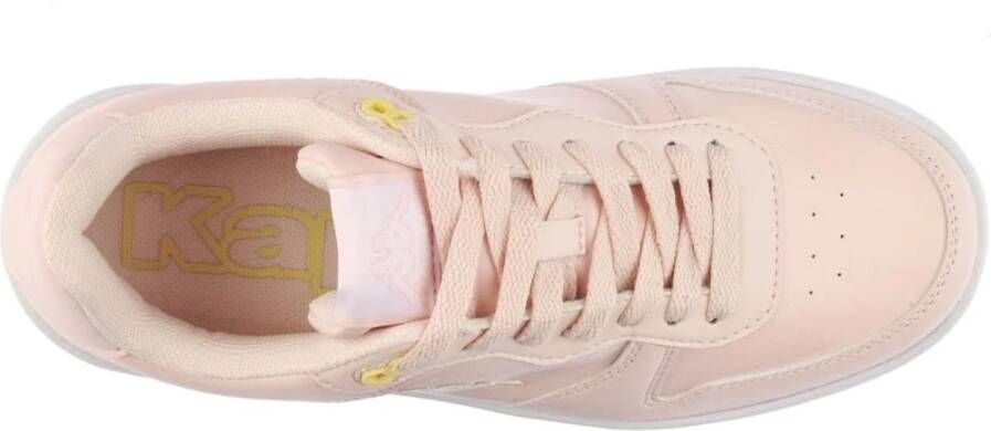 Kappa Lage Unisex Sneakers met Logo Pink Dames