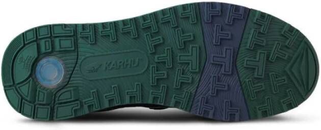 Karhu Outdoor-klaar Sneakers met Cordura en Suède Gray Heren