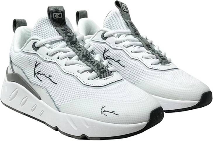 Karl Kani Witte Hood Runner Sneakers Model 1080391 White Heren