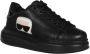 Karl Lagerfeld Contrasterende lage sneakers Black Dames - Thumbnail 2