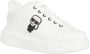 Karl Lagerfeld Contrasterende lage sneakers White Dames - Thumbnail 2