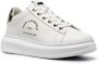 Karl Lagerfeld Geëmbosseerd Logo Leren Sneakers White Heren - Thumbnail 2