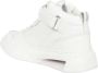 Karl Lagerfeld Geëmbosseerd Logo Leren Sneakers White Heren - Thumbnail 3