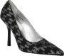 Karl Lagerfeld Glitter Stiletto Pumps Black Dames - Thumbnail 2