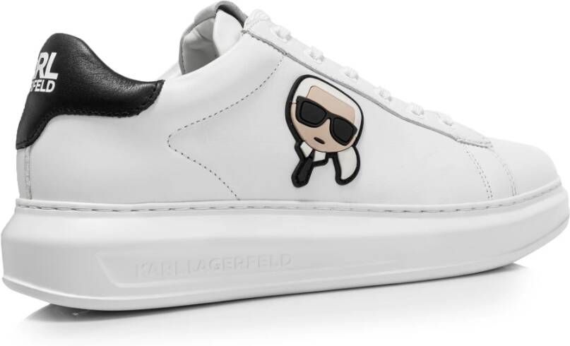 Karl Lagerfeld Heren Kapri Ikonic 3D Sneakers White Heren