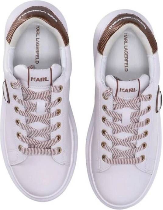 Karl Lagerfeld Ikon NFT Kapri Sneakers White Dames