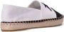 Karl Lagerfeld Espadrilles Kamini Duo Signature Slip in wit - Thumbnail 4