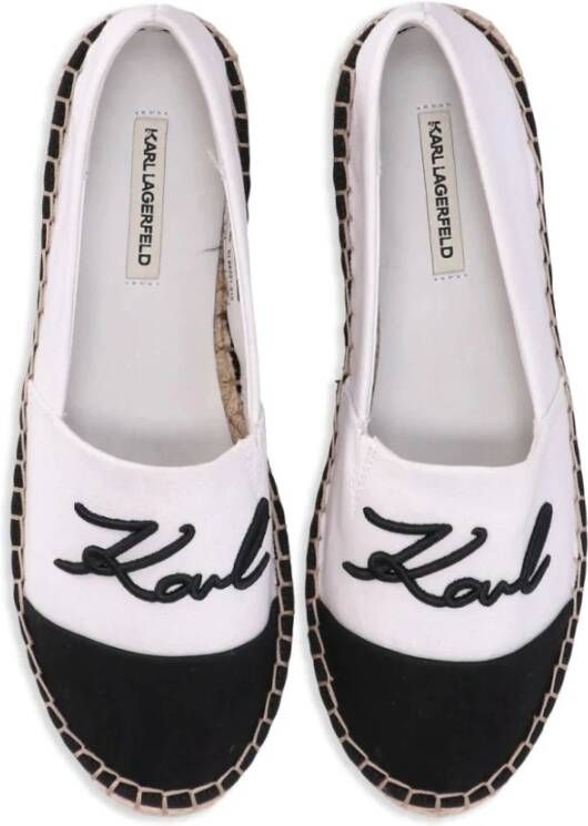 Karl Lagerfeld Kamini duo espadrilles White Dames