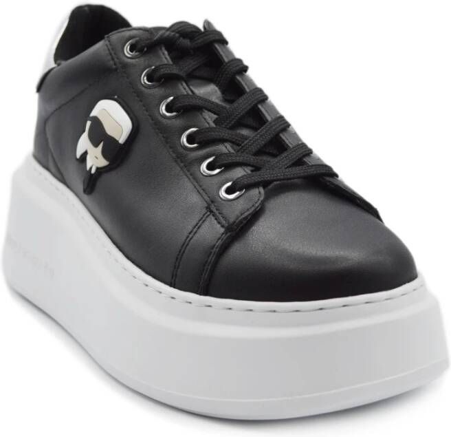 Karl Lagerfeld Kanten Sneakers Black Dames