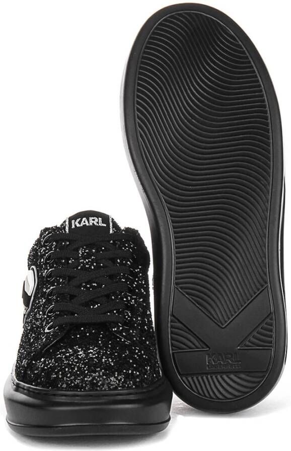 Karl Lagerfeld Kapri NFT Lo La In Zwart Glitter Voor Vrouwen Black Dames