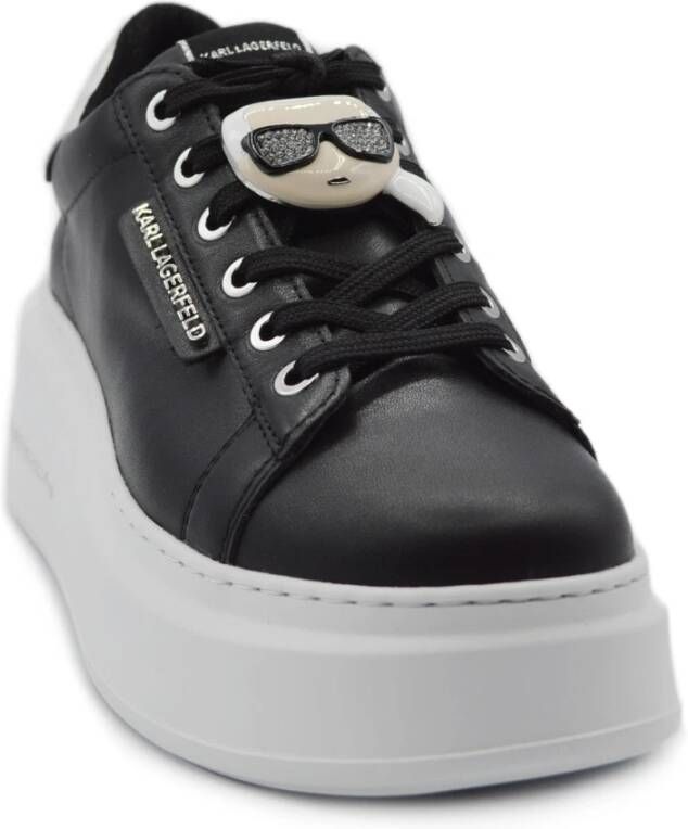 Karl Lagerfeld Lace Keeper Sneakers Black Dames