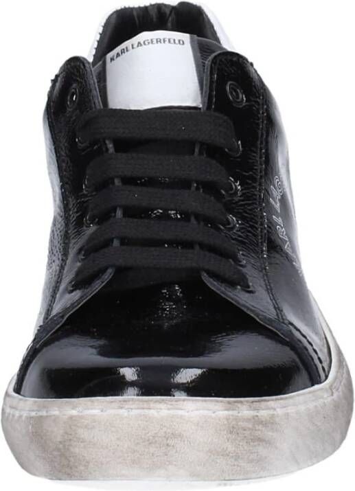 Karl Lagerfeld Lakleren Dames Sneakers Black Dames