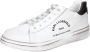 Karl Lagerfeld Leren Dames Sneakers White Dames - Thumbnail 4