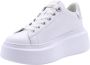 Karl Lagerfeld Luxe Sneaker Verhoog Stijl White - Thumbnail 66