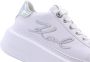 Karl Lagerfeld Luxe Sneaker Verhoog Stijl White - Thumbnail 70