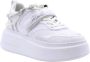 Karl Lagerfeld Luxe Sneaker Verhoog Stijl White - Thumbnail 58