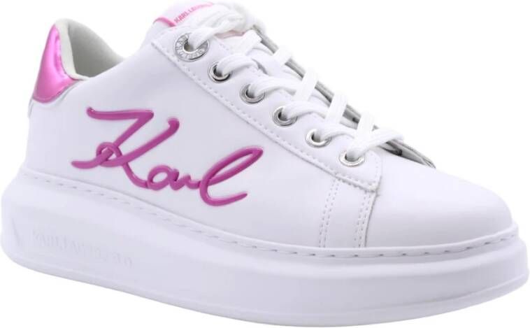 Karl Lagerfeld Stijlvolle Palekas Sneakers White Dames