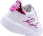 Karl Lagerfeld Luxe Sneaker Verhoog Stijl White - Thumbnail 37