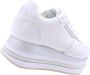 Karl Lagerfeld Luxe Sneaker Verhoog Stijl White - Thumbnail 16