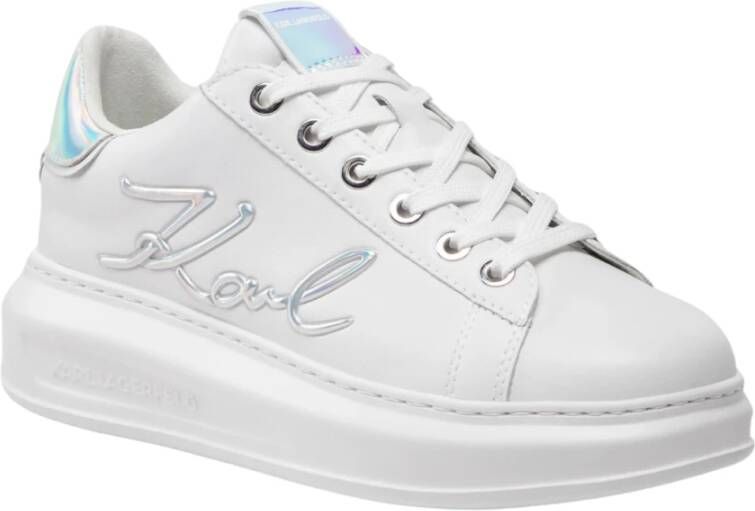 Karl Lagerfeld Sneakers kapri signia kl62510a wit lthr White Dames