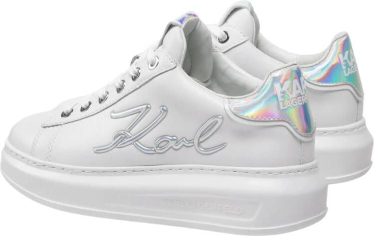 Karl Lagerfeld Sneakers kapri signia kl62510a wit lthr White Dames