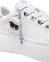 Karl Lagerfeld Sneakers kreeper lo nft twin pendant kl42376t wit lthr White Dames - Thumbnail 3