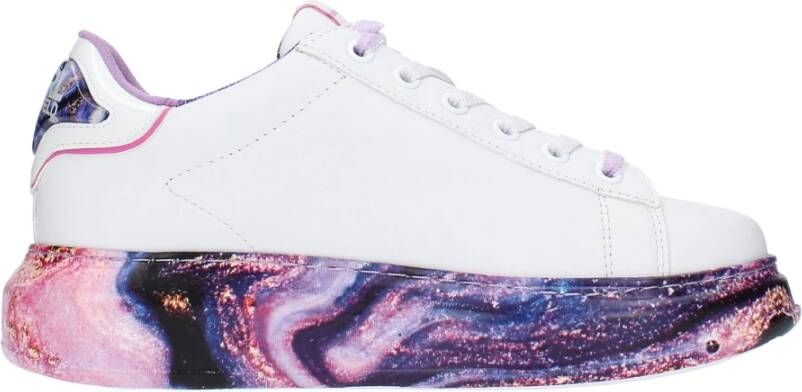 Karl Lagerfeld Sneakers Wit White Dames