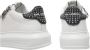 Karl Lagerfeld Stud Sneakers Wit Zilver White Dames - Thumbnail 4