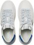 Karl Lagerfeld Wit Blauw Heren Sneakers Kl52528 White Heren - Thumbnail 5