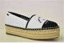 Karl Lagerfeld Witte Kant Mode Schoenen Ss20 White Dames - Thumbnail 2