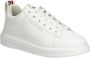 Karl Lagerfeld Witte Leren Heren Sneakers Essential White Heren - Thumbnail 2