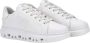 Karl Lagerfeld Witte Leren Herensneakers White Heren - Thumbnail 2