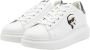 Karl Lagerfeld Witte Leren Sneakers Kapri Kl62530N White Dames - Thumbnail 4