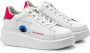 Karl Lagerfeld Witte Leren Sneakers voor Vrouwen White Dames - Thumbnail 2