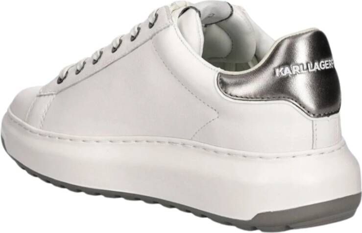 Karl Lagerfeld Witte Maison Sneakers White Dames