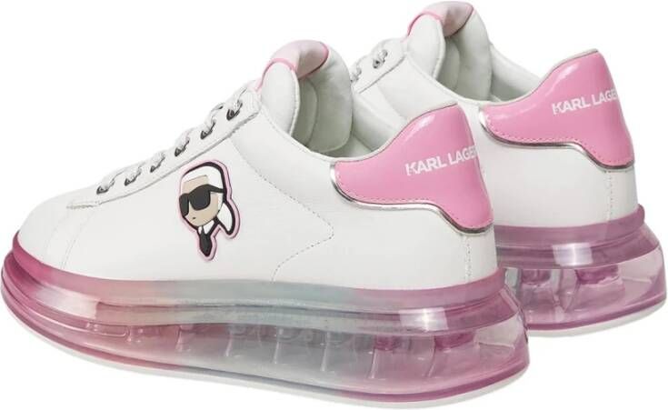 Karl Lagerfeld Witte Sneaker Kapri Kushion White Dames