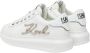 Karl Lagerfeld Witte Sneakers Kapri Mono Stijl White Dames - Thumbnail 2