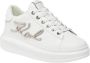 Karl Lagerfeld Witte Sneakers Kapri Mono Stijl White Dames - Thumbnail 3