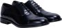 Karl Lagerfeld Zwarte Leren Oxford Veterschoenen Black Heren - Thumbnail 2