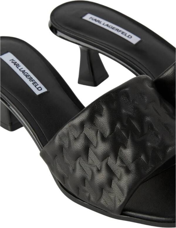 Karl Lagerfeld Zwarte Modieuze Schoenen Panche II Black Dames