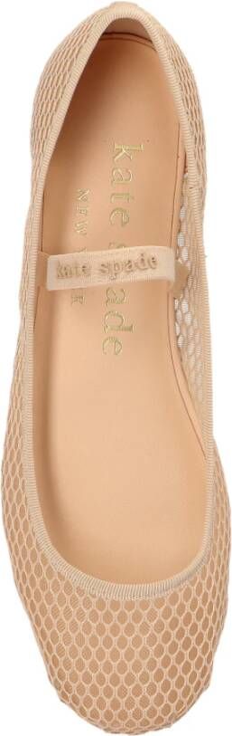 Kate Spade Ballerina's met elastische band Beige Dames