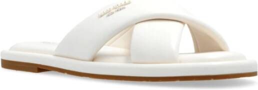 Kate Spade Slippers met logo Beige Dames